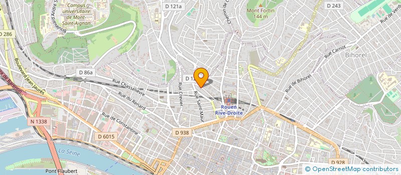 localisation de l'entreprise COPROPRIETE DE LA MALADRERIE à ROUEN