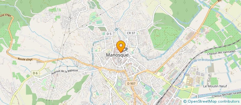 localisation de l'entreprise COPROPRIETE DE LA REPUBLIQUE à MANOSQUE