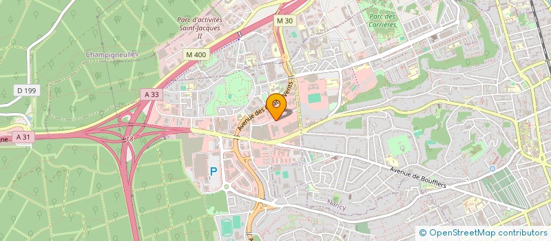 localisation de l'entreprise COPROPRIETE DE LA SOURCE  LAXOU