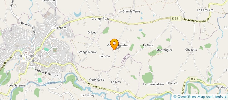 localisation de l'entreprise COPROPRIETE DE LA TOUR à LARAJASSE