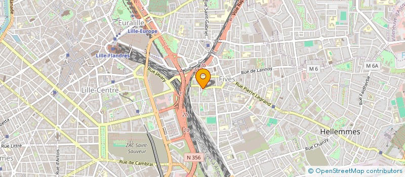 localisation de l'entreprise COPROPRIETE DE LA VOUTE à LILLE