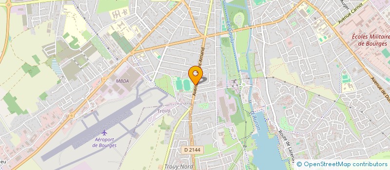 localisation de l'entreprise COPROPRIETE DE SAINT AMAND  BOURGES