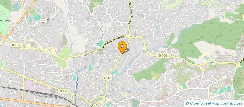 localisation de l'entreprise COPROPRIETE DES PALMIERS à SAINT RAPHAEL