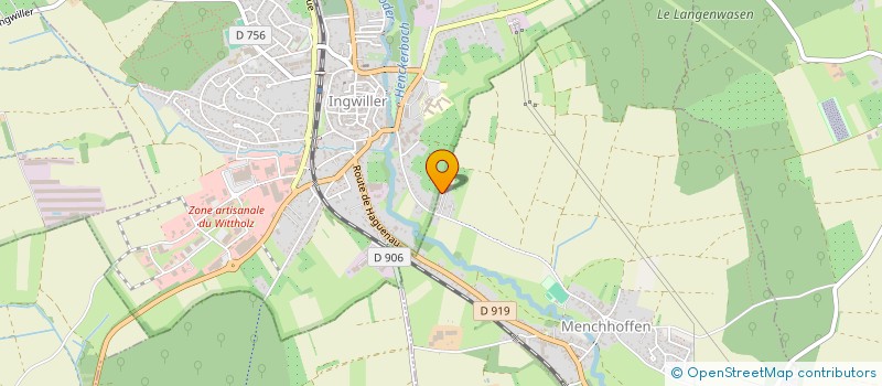 localisation de l'entreprise COPROPRIETE DES VILLAS ELOISE  MENCHHOFFEN