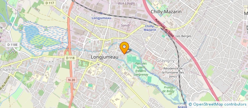 localisation de l'entreprise COPROPRIETE DU 11 R DE LA PEUPLERAIE à LONGJUMEAU