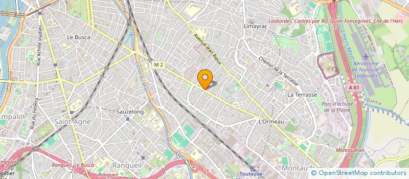 localisation de l'entreprise COPROPRIETE DU 133 AV ST EXUPERY à TOULOUSE