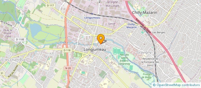 localisation de l'entreprise COPROPRIETE DU 16 R DES ECOLES à LONGJUMEAU