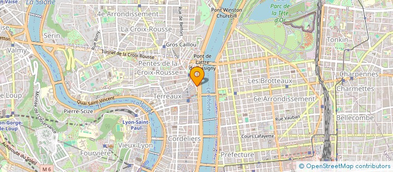 localisation de l'entreprise COPROPRIETE DU 18 PLACE TOLOZAN à LYON