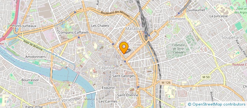 localisation de l'entreprise COPROPRIETE DU 20 RUE DALAYRAC  TOULOUSE