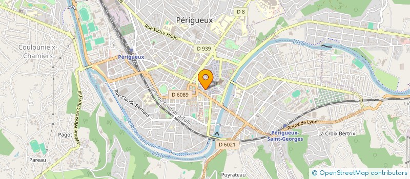 localisation de l'entreprise COPROPRIETE DU 20 RUE SEGUIER  PERIGUEUX