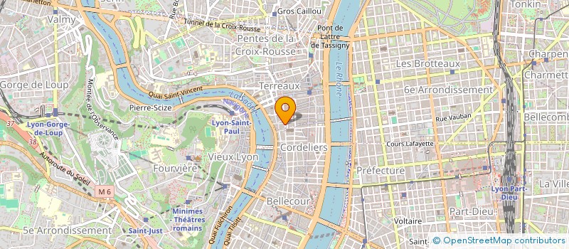 localisation de l'entreprise COPROPRIETE DU 26 RUE PAUL CHENAVARD à LYON