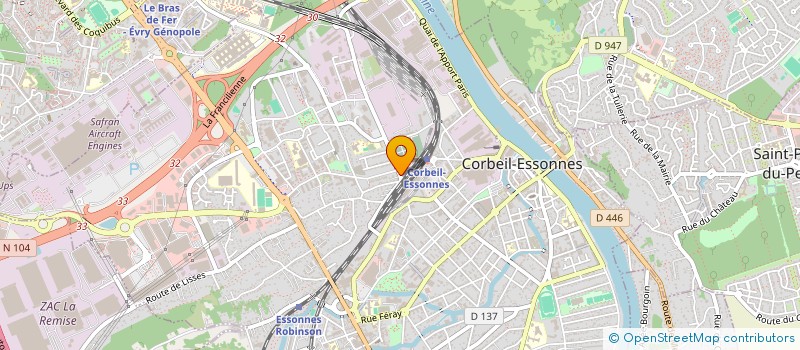 localisation de l'entreprise COPROPRIETE DU 4 RUE EMILE ZOLA à CORBEIL-ESSONNES