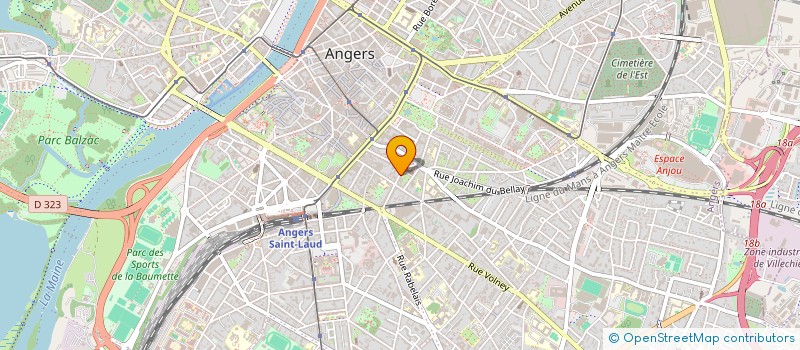 localisation de l'entreprise COPROPRIETE DU 51 RUE DESJARDINS à ANGERS