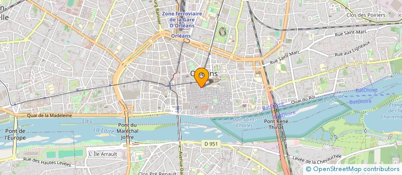 localisation de l'entreprise COPROPRIETE DU 9 RUE ST ELOI à ORLEANS