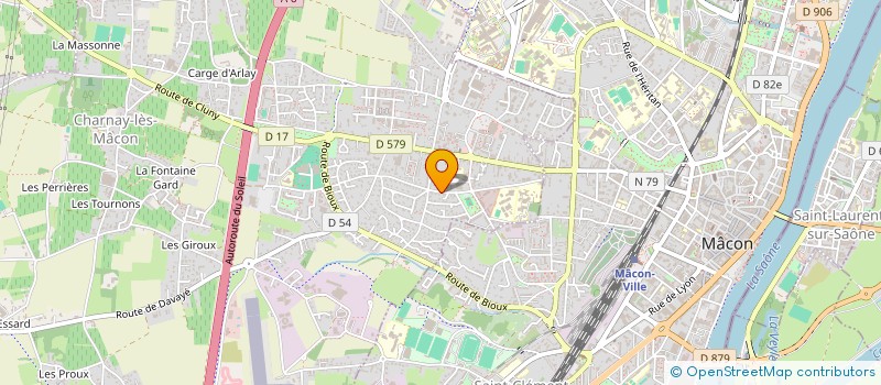 localisation de l'entreprise COPROPRIETE DU BELLAY à CHARNAY-LES-MACON