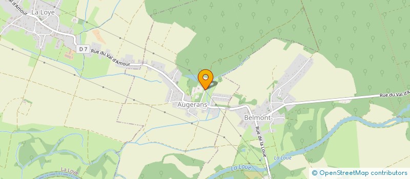 localisation de l'entreprise COPROPRIETE DU CHATEAU D AUGERANS  AUGERANS