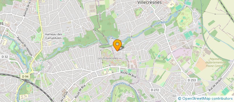 localisation de l'entreprise COPROPRIETE DU CLOS DE LA TOURTERELLE  VILLECRESNES