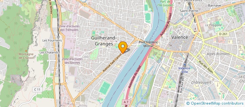 localisation de l'entreprise COPROPRIETE DU MY FAIR WAY  GUILHERAND-GRANGES