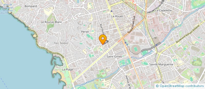 localisation de l'entreprise COPROPRIETE DUMONT DURVILLE à MARSEILLE