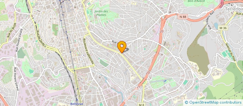 localisation de l'entreprise COPROPRIETE EPERON  SAINT-ETIENNE