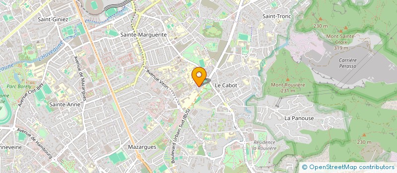 localisation de l'entreprise COPROPRIETE ESPACE 9 à MARSEILLE