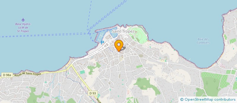 localisation de l'entreprise COPROPRIETE ESPACE DES LICES à SAINT TROPEZ