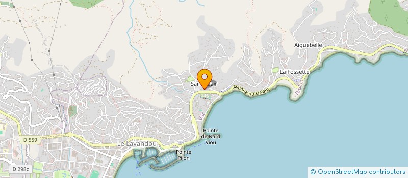 localisation de l'entreprise COPROPRIETE ESPERANCE à LE LAVANDOU