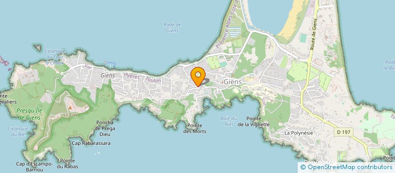 localisation de l'entreprise COPROPRIETE EUROPA à HYERES