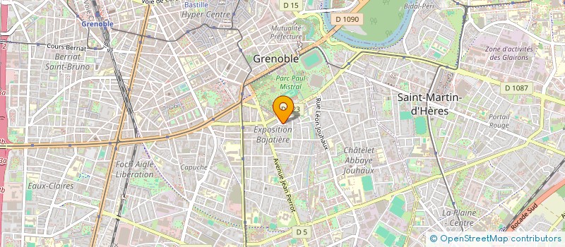 localisation de l'entreprise COPROPRIETE FERRY  GRENOBLE