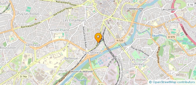 localisation de l'entreprise COPROPRIETE FLORILEGES à LIMOGES