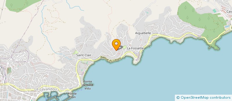 localisation de l'entreprise COPROPRIETE FREDERIC MISTRAL à LE LAVANDOU