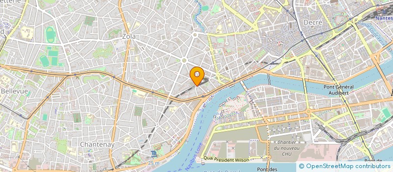localisation de l'entreprise COPROPRIETE GABRIEL PERI  NANTES