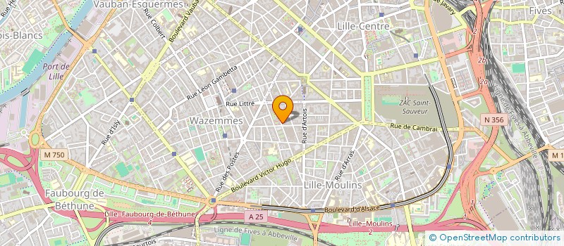 localisation de l'entreprise COPROPRIETE GANTOIS  LILLE
