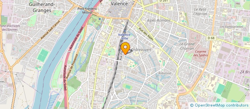 localisation de l'entreprise COPROPRIETE GENISSIEU 30  VALENCE