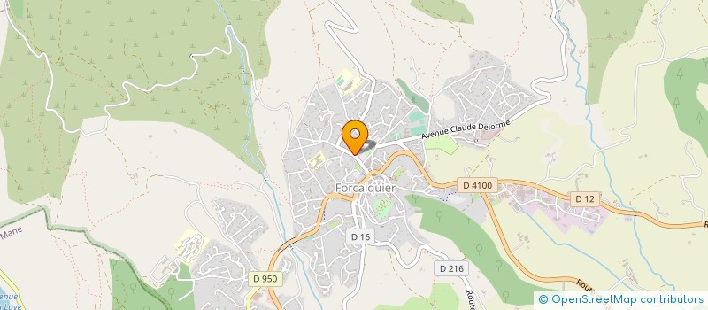 localisation de l'entreprise COPROPRIETE GOTTERO à FORCALQUIER