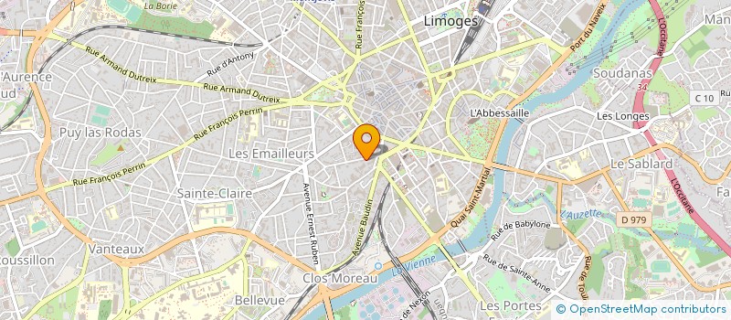 localisation de l'entreprise COPROPRIETE GRAND TILLEUL à LIMOGES