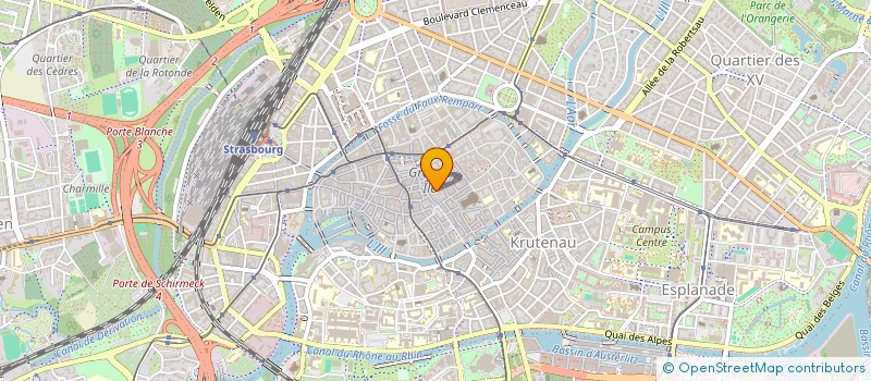 localisation de l'entreprise COPROPRIETE GRANDES ARCADES à STRASBOURG