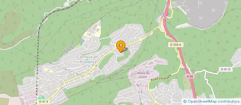 localisation de l'entreprise COPROPRIETE GROSBOIS à CARNOUX-EN-PROVENCE