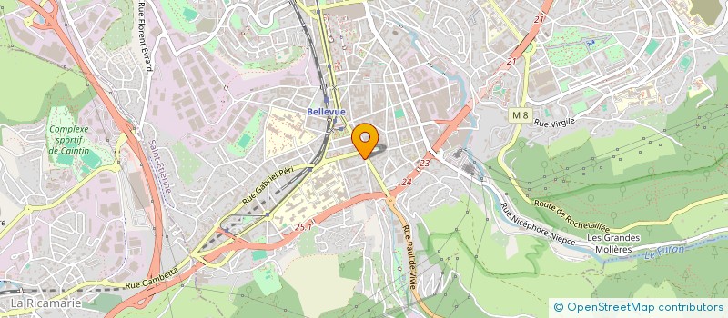 localisation de l'entreprise COPROPRIETE GUIZAY  SAINT-ETIENNE