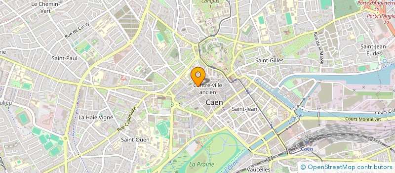 localisation de l'entreprise COPROPRIETE GUTENBERG à CAEN