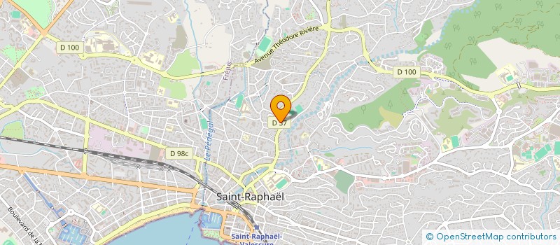 localisation de l'entreprise COPROPRIETE HAUTS DE VALESCURE à SAINT-RAPHAEL