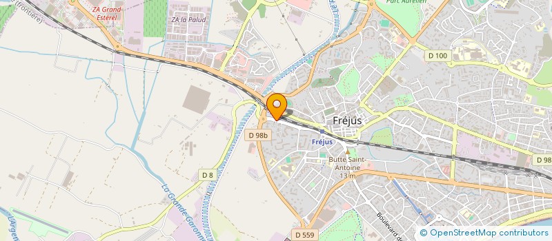 localisation de l'entreprise COPROPRIETE HESPERIDES à FREJUS