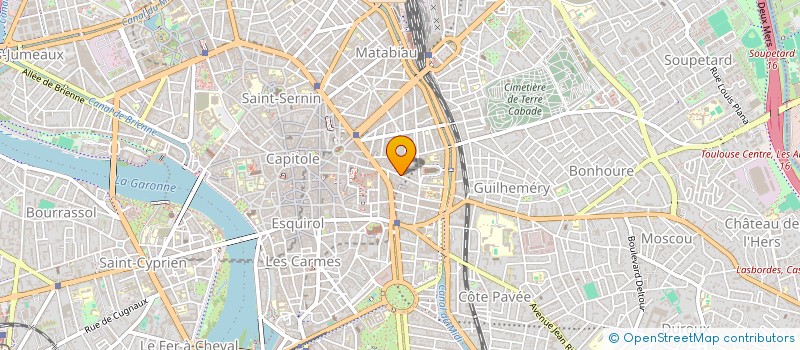 localisation de l'entreprise COPROPRIETE HOTEL DE CRAMAIL à TOULOUSE