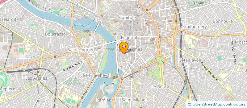 localisation de l'entreprise COPROPRIETE HOTEL DE PIERRE à TOULOUSE