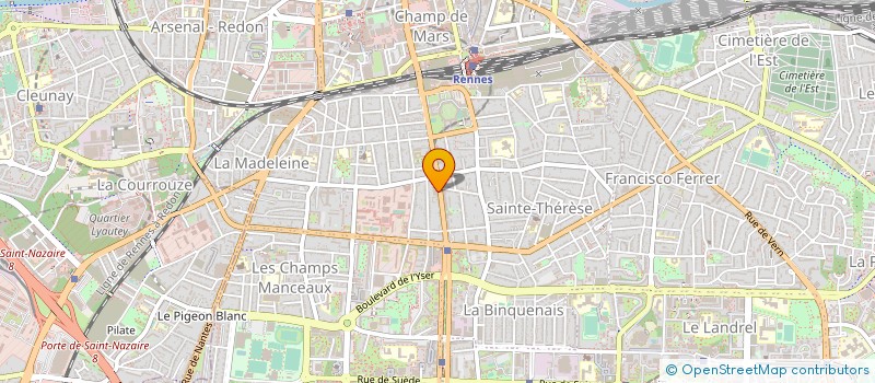 localisation de l'entreprise COPROPRIETE IMM. R ALMA ACACIAS  RENNES