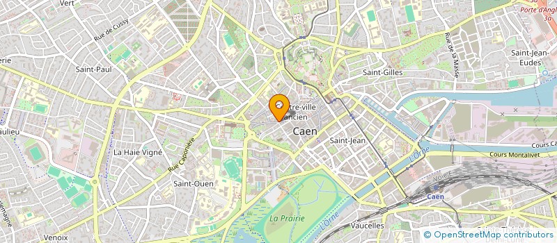 localisation de l'entreprise COPROPRIETE IMMEUBLE 4 PL MALHERBE 199  CAEN