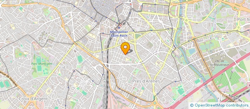 localisation de l'entreprise COPROPRIETE IMMEUBLE CITE MION à MONTPELLIER