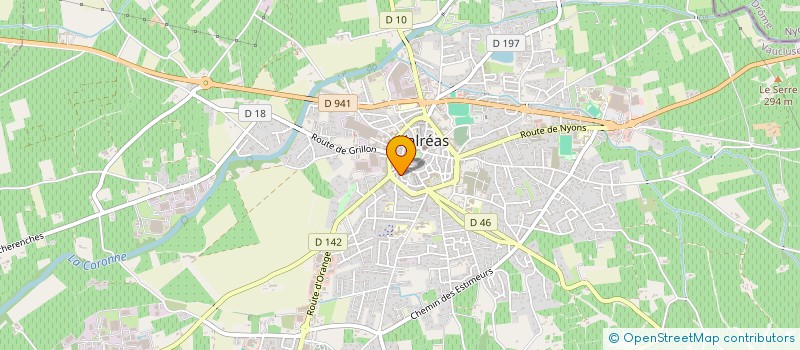 localisation de l'entreprise COPROPRIETE IMMEUBLE RENAUD à VALREAS