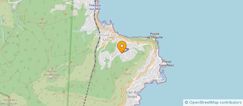 localisation de l'entreprise COPROPRIETE IMPERIAL BAY  THEOULE-SUR-MER