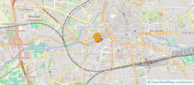 localisation de l'entreprise COPROPRIETE INKERMANN PREVALAYE  RENNES